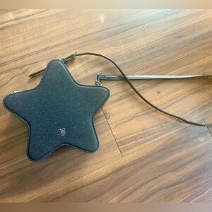Victoria’s Secret Star-Shaped Black Crossbody Bag